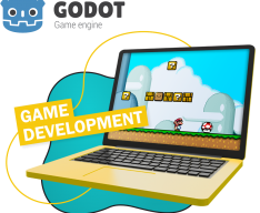 Godot.  Основа создания легендарных игр - КИБЕРшкола программирования для детей, компьютерные курсы для школьников, начинающих и подростков - KIBERone г. Фрязино