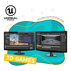 Unreal Engine 4. Игровой движок - КИБЕРшкола программирования для детей, компьютерные курсы для школьников, начинающих и подростков - KIBERone г. Фрязино