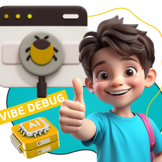 Тестирование & Vibe Debug. Охотники за багами - КИБЕРшкола программирования для детей, компьютерные курсы для школьников, начинающих и подростков - KIBERone г. Фрязино
