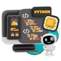 Мой первый сайт с мозгами: Python + AI - КИБЕРшкола программирования для детей, компьютерные курсы для школьников, начинающих и подростков - KIBERone г. Фрязино