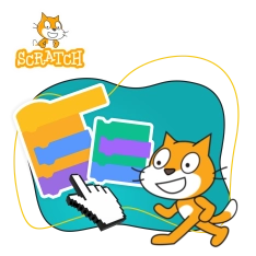 Scratch. Продвинутый уровень – создаём игры, как маленькие разработчики! - КИБЕРшкола программирования для детей, компьютерные курсы для школьников, начинающих и подростков - KIBERone г. Фрязино