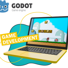 Godot.  Основа создания легендарных игр - КИБЕРшкола программирования для детей, компьютерные курсы для школьников, начинающих и подростков - KIBERone г. Фрязино