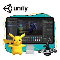 Мир игр на Unity 2D на популярном движке + AI-помощники - КИБЕРшкола программирования для детей, компьютерные курсы для школьников, начинающих и подростков - KIBERone г. Фрязино