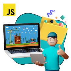 Программирование на JavaScript. Учимся создавать игры! - КИБЕРшкола программирования для детей, компьютерные курсы для школьников, начинающих и подростков - KIBERone г. Фрязино