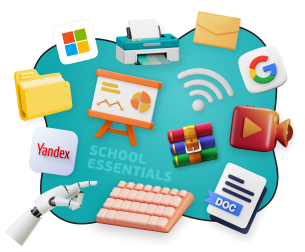 Цифровая база для школьника - КИБЕРшкола программирования для детей, компьютерные курсы для школьников, начинающих и подростков - KIBERone г. Фрязино