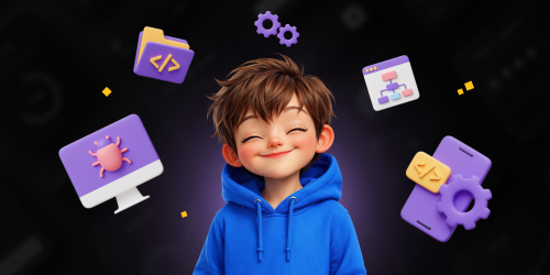 Идеальный сайт с нуля: код, дизайн и AI-помощник - КИБЕРшкола программирования для детей, компьютерные курсы для школьников, начинающих и подростков - KIBERone г. Фрязино